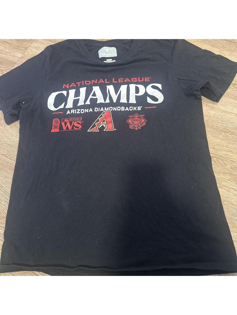 Arizona Wildcats     Champion  Solid T-Shirt  Black Size S